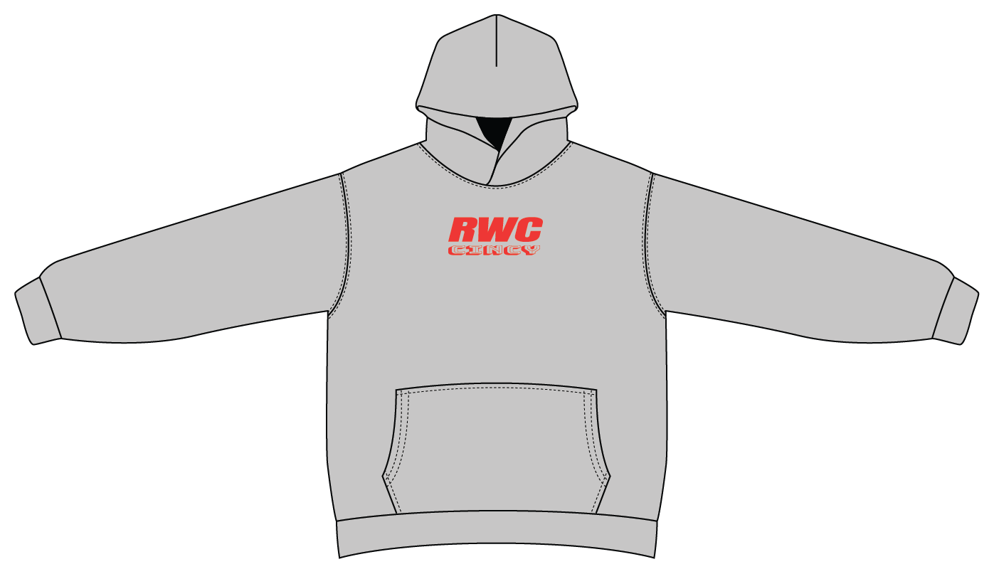 RWC CINCY "RUN CLUB" HEAVYWEIGHT HOODIE