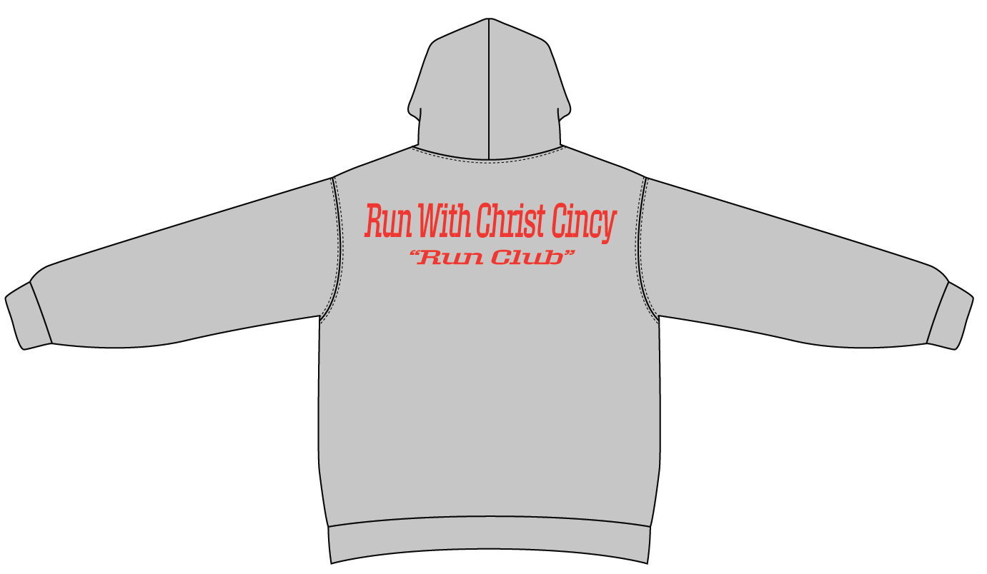 RWC CINCY "RUN CLUB" HEAVYWEIGHT HOODIE