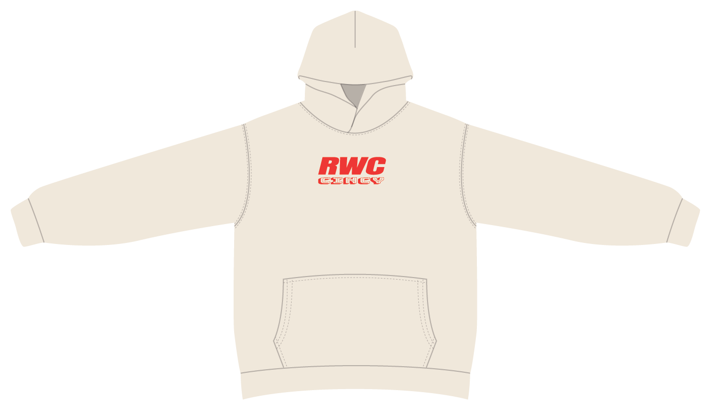RWC CINCY "RUN CLUB" HEAVYWEIGHT HOODIE