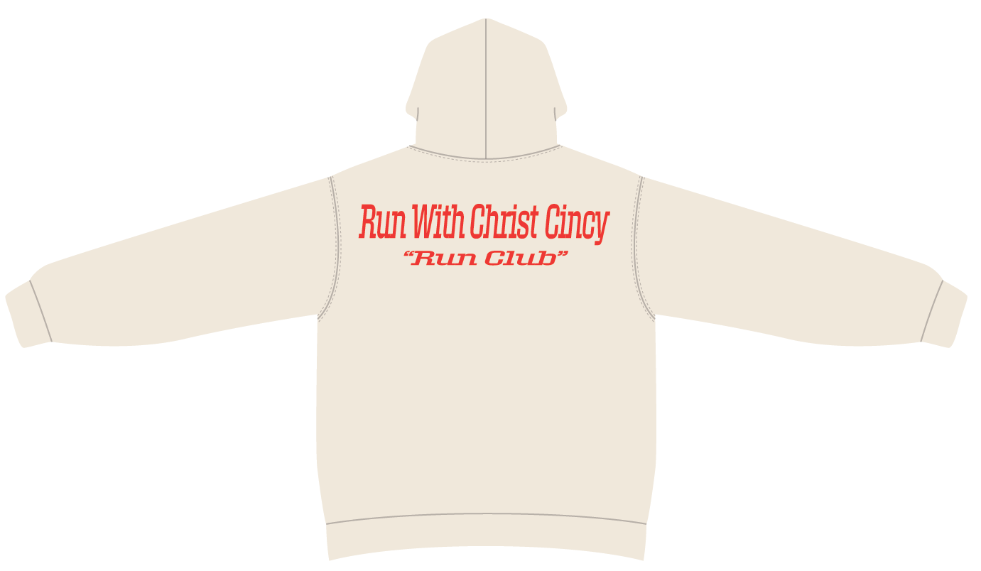 RWC CINCY "RUN CLUB" HEAVYWEIGHT HOODIE